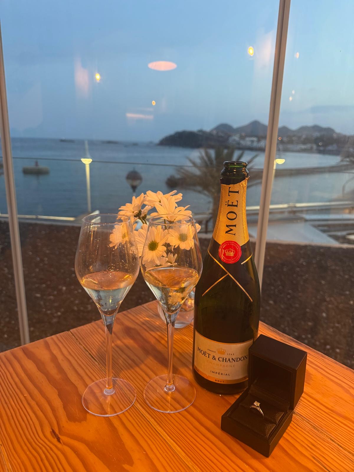 Josh and Hannah, the proposal